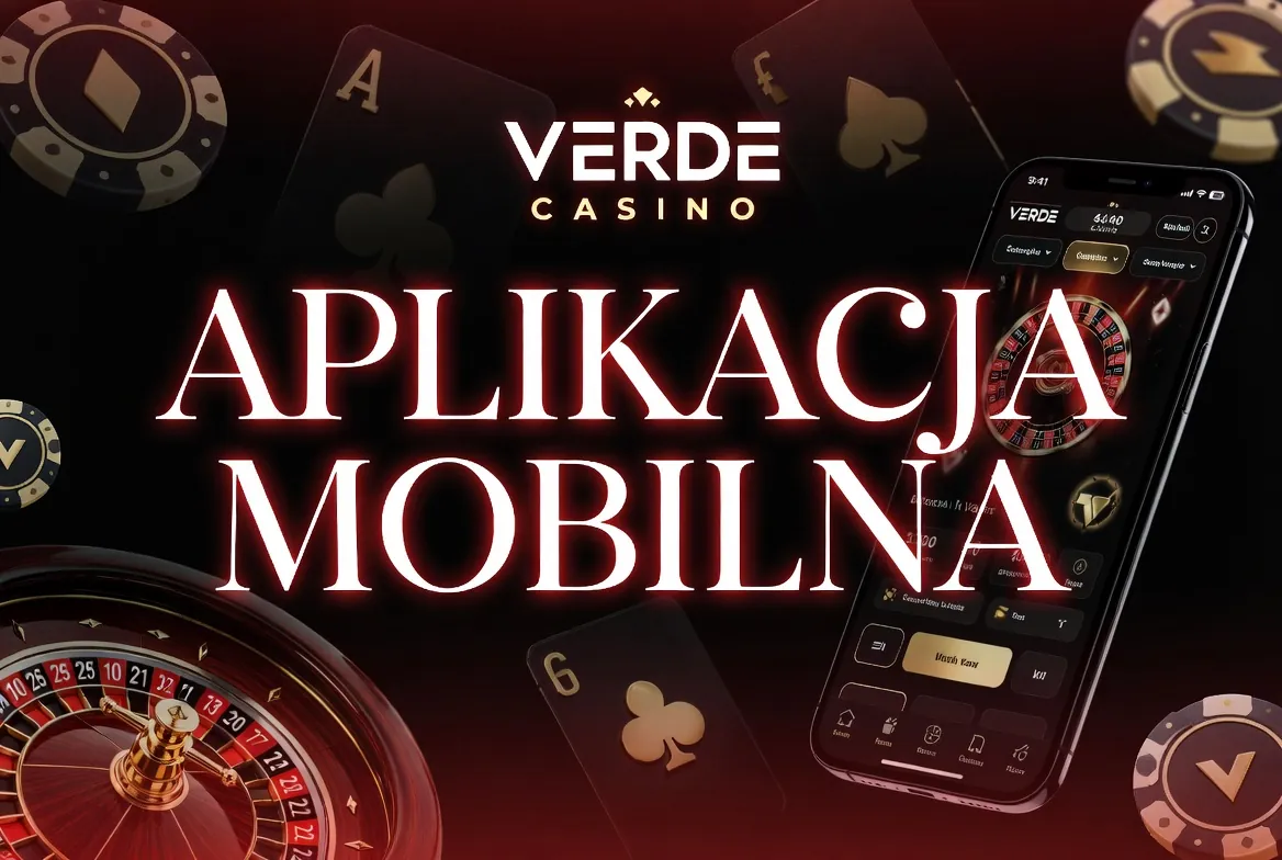 Verde Casino aplikacja mobilna otwarta w przeglądarce telefonu